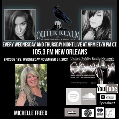 The Outer Realm Welcomes Michelle Freed, November 24th, 2021