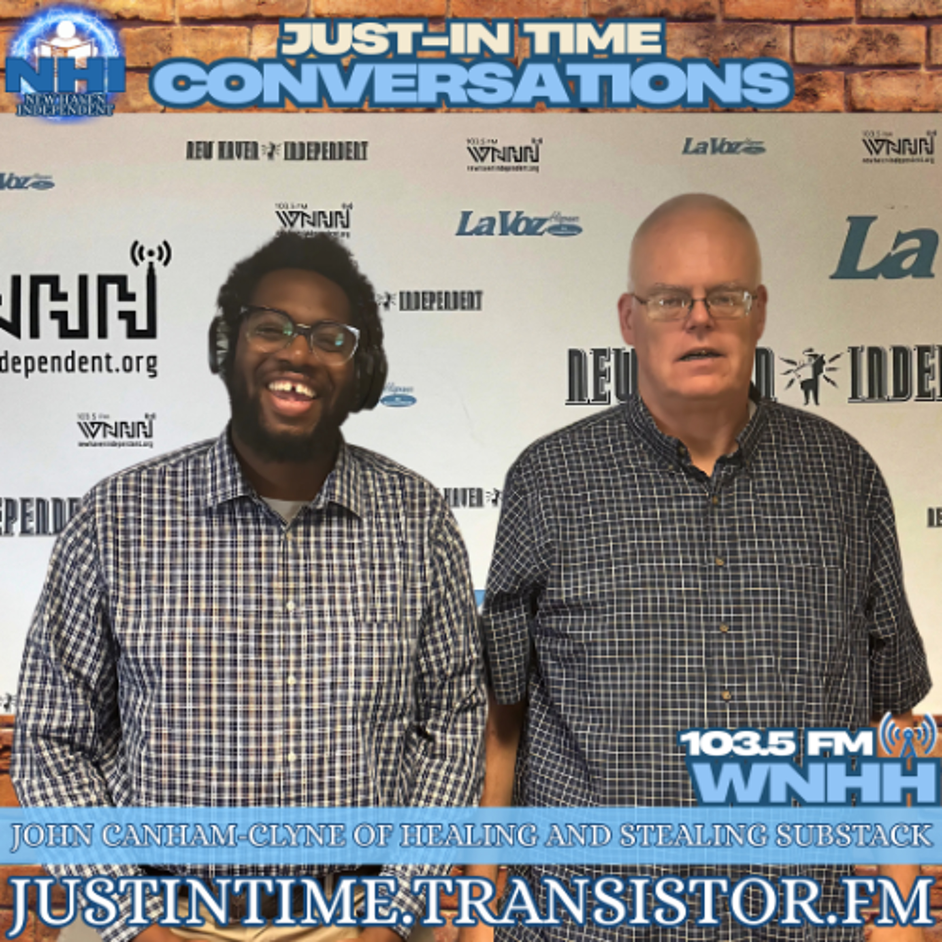 Just-in Time Conversations: John Canham-Clyne of Healing and Stealing Substack episode artwork