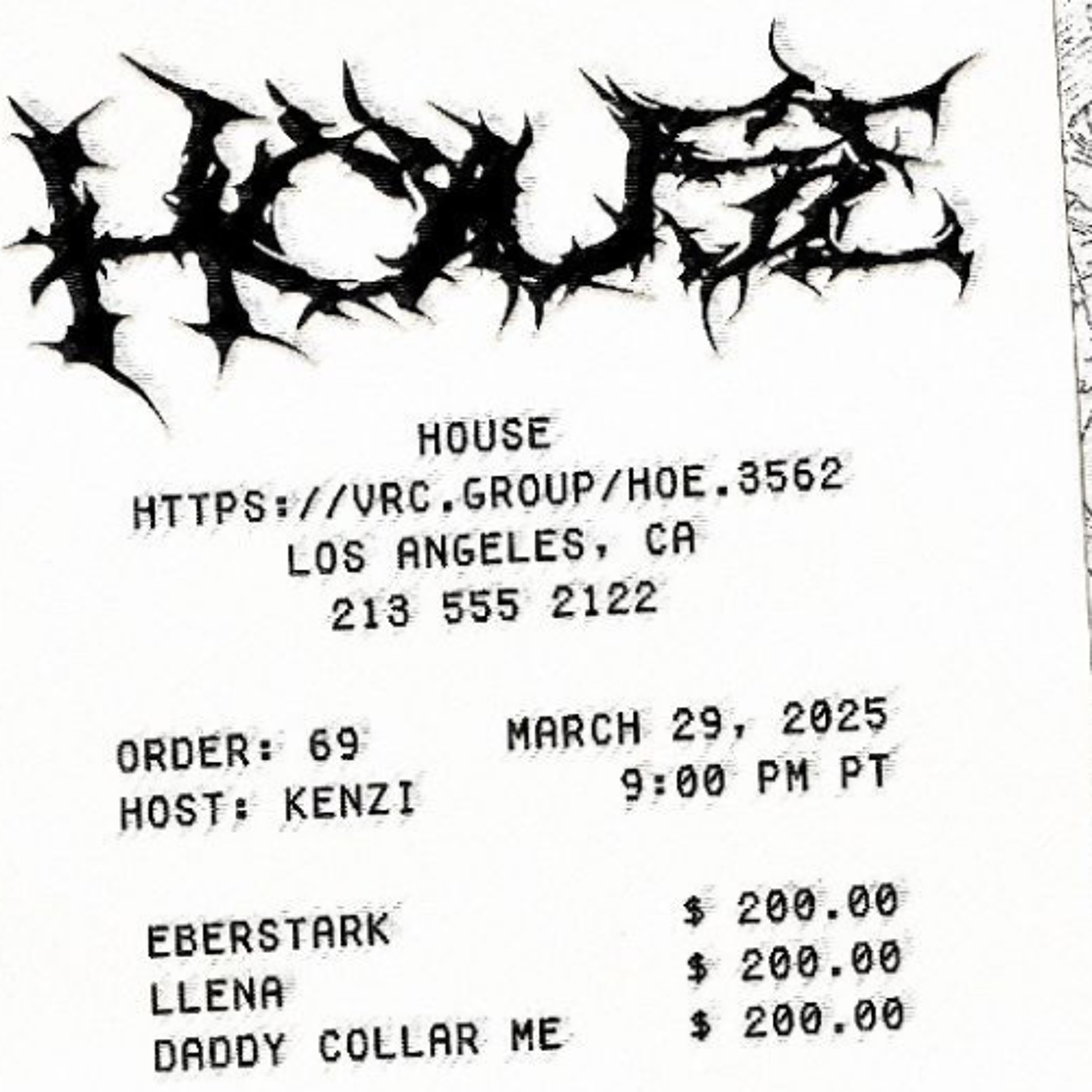 Tour Dates