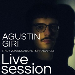 OFF ON ON (LIVE SESSIONS) - AGUSTIN GIRI