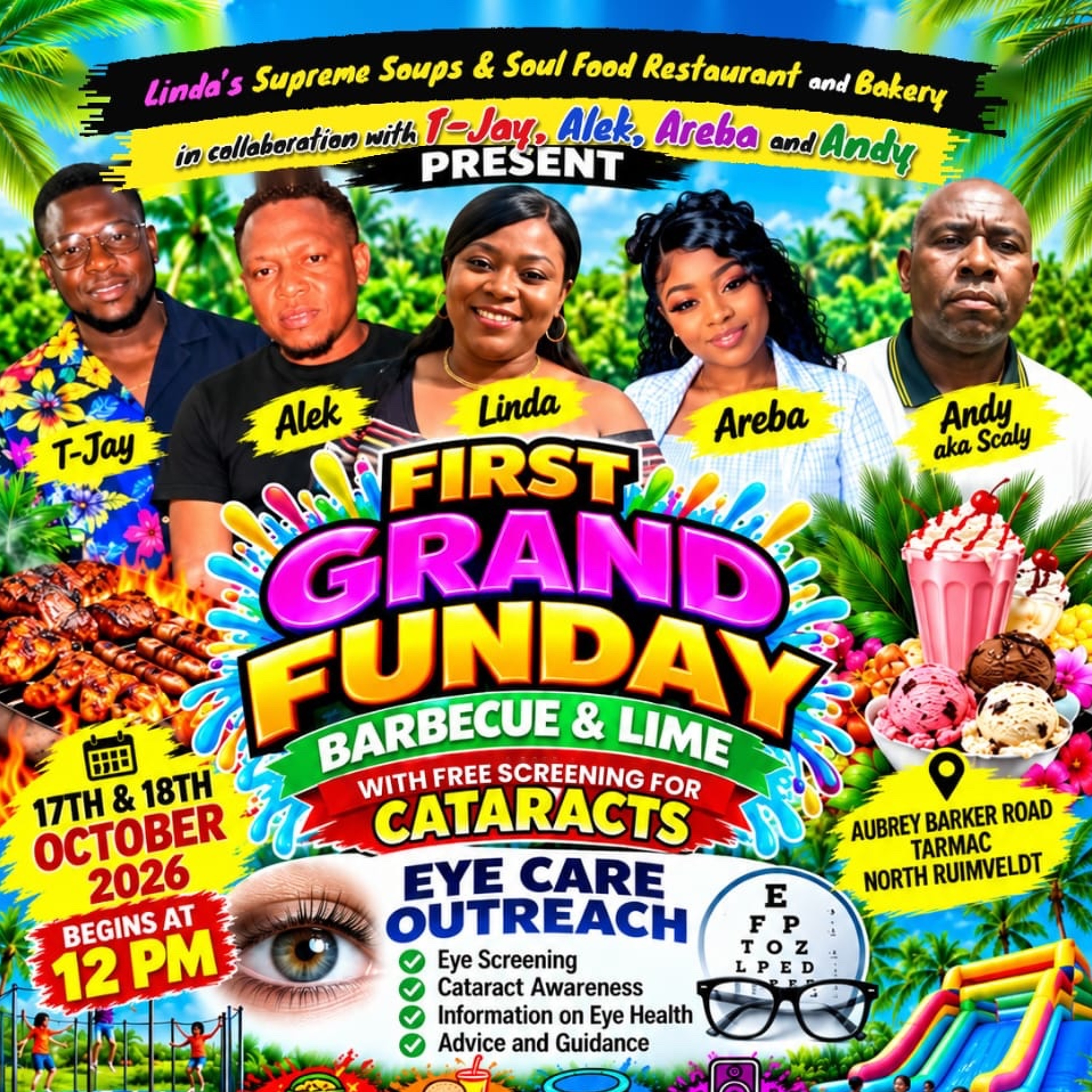 GRAND FUNDAY & BARBQUE UPDATE BY BIGPAPA & DJ DELLON DI HOTSKULL