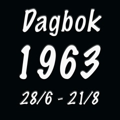 1963 - DAGBOK 1 / Diary 1