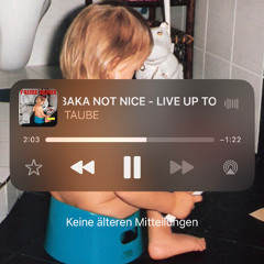 BAKA NOT NICE - LIVE UP TO MY NAME (TAUBE REMIX) ·˖✶✦𖦹₊⋆