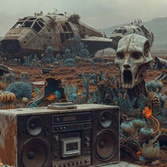 ~ganjaPRIMEradio~BROADCASTING FROM THE WASTELANDs⚠️veryLOUD~Rusty Spaceship Flow(v2 FallOut