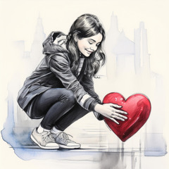 Zwischen Kopf 🖤 und Herz ❤️