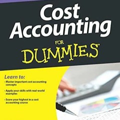 [PDF] Cost Accounting For Dummies Full page