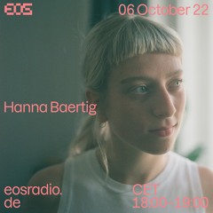 EOS 06-October-22 Hanna Baertig