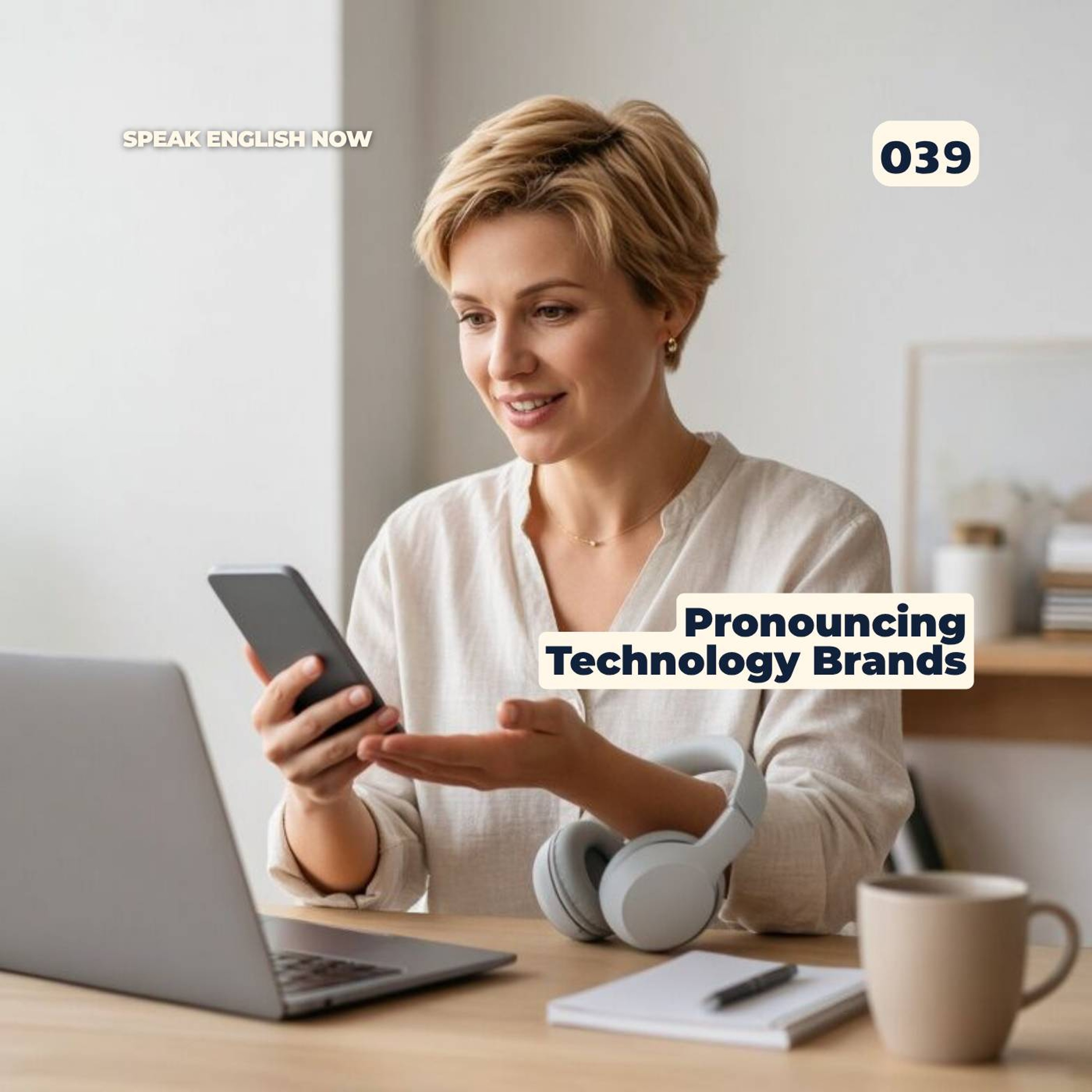 #039 How to Pronounce Technology Brands like an American episode artwork