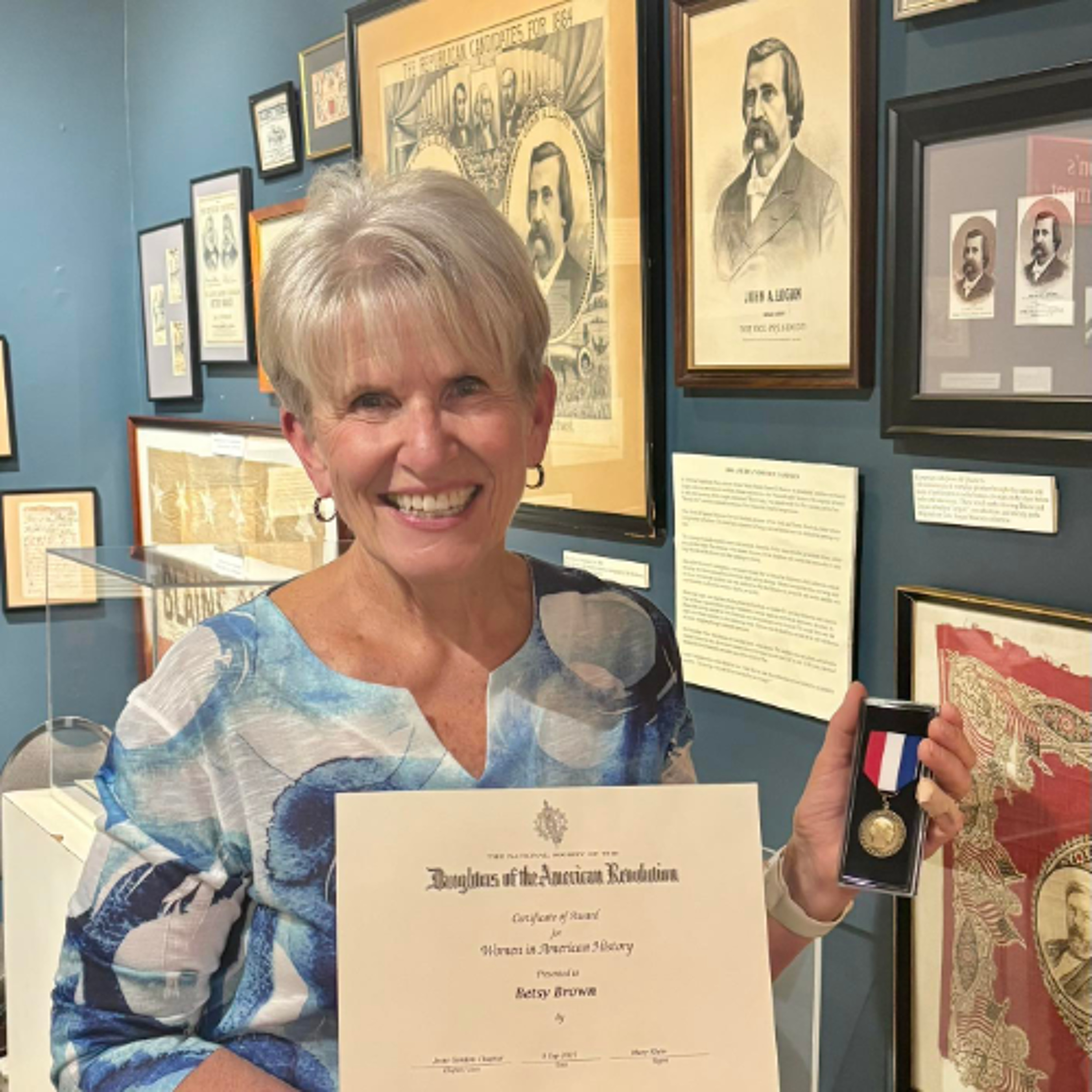 Betsy Brown on John A. Logan 200 Celebration 5-26-26