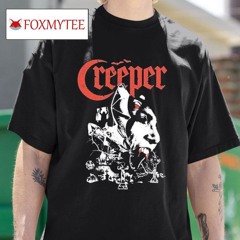 Creeper Cult Branca Vampire Shirt