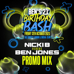 Nicki B Vs Ben Jones Bday Promo Mix