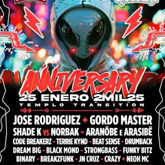 BREAKZFUNK - Aniversario Backstage & All Together Templo Transition  ( 25 -01 - 25)