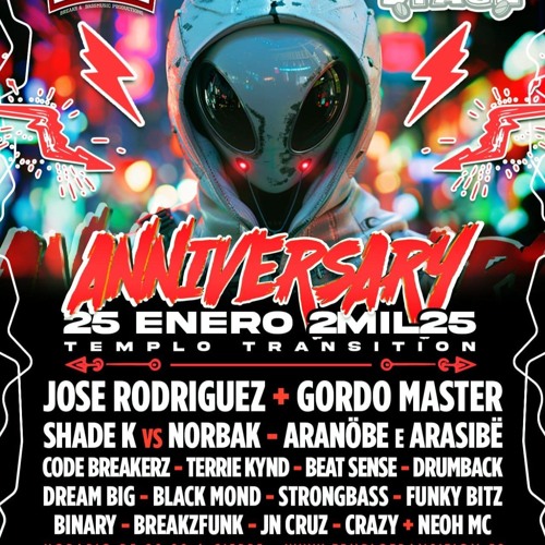 BREAKZFUNK - Aniversario Backstage & All Together Templo Transition  ( 25 -01 - 25)