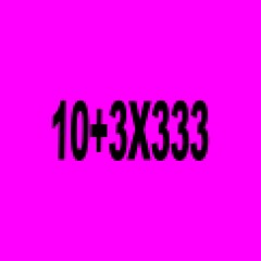 10+3x333(Prod. Nightclub20xx)