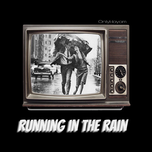 running in the rain☔️