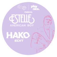 PN0033: Estelle - American Boy (Hako Edit) FREE DOWNLOAD