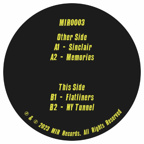 CF Premiere: Mike Inzinger - NY Tunnel [MIR Records]