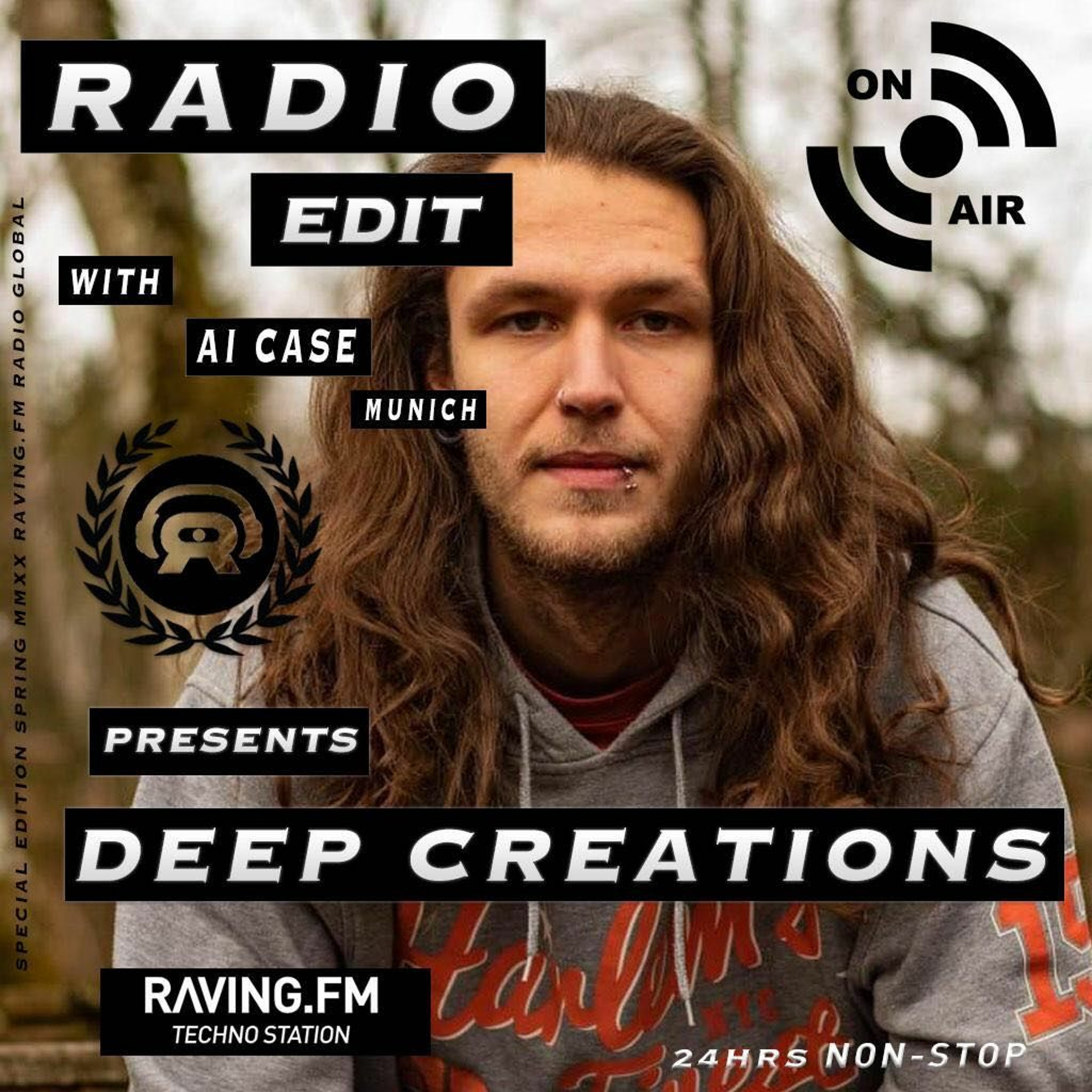 @raving.fm /// Deep Crations Podcast #1 episode artwork