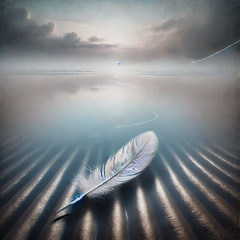 The unfolding quiet.