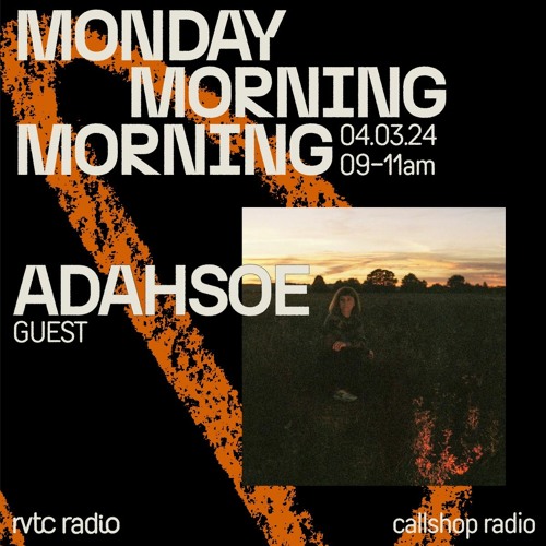 RVTC´s Monday Morning Morning w/ Kaspar van de Water & adahsoe 04.03.24