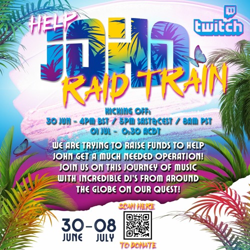 Live Stream - Help John Raid Train (06. 07. 2023)