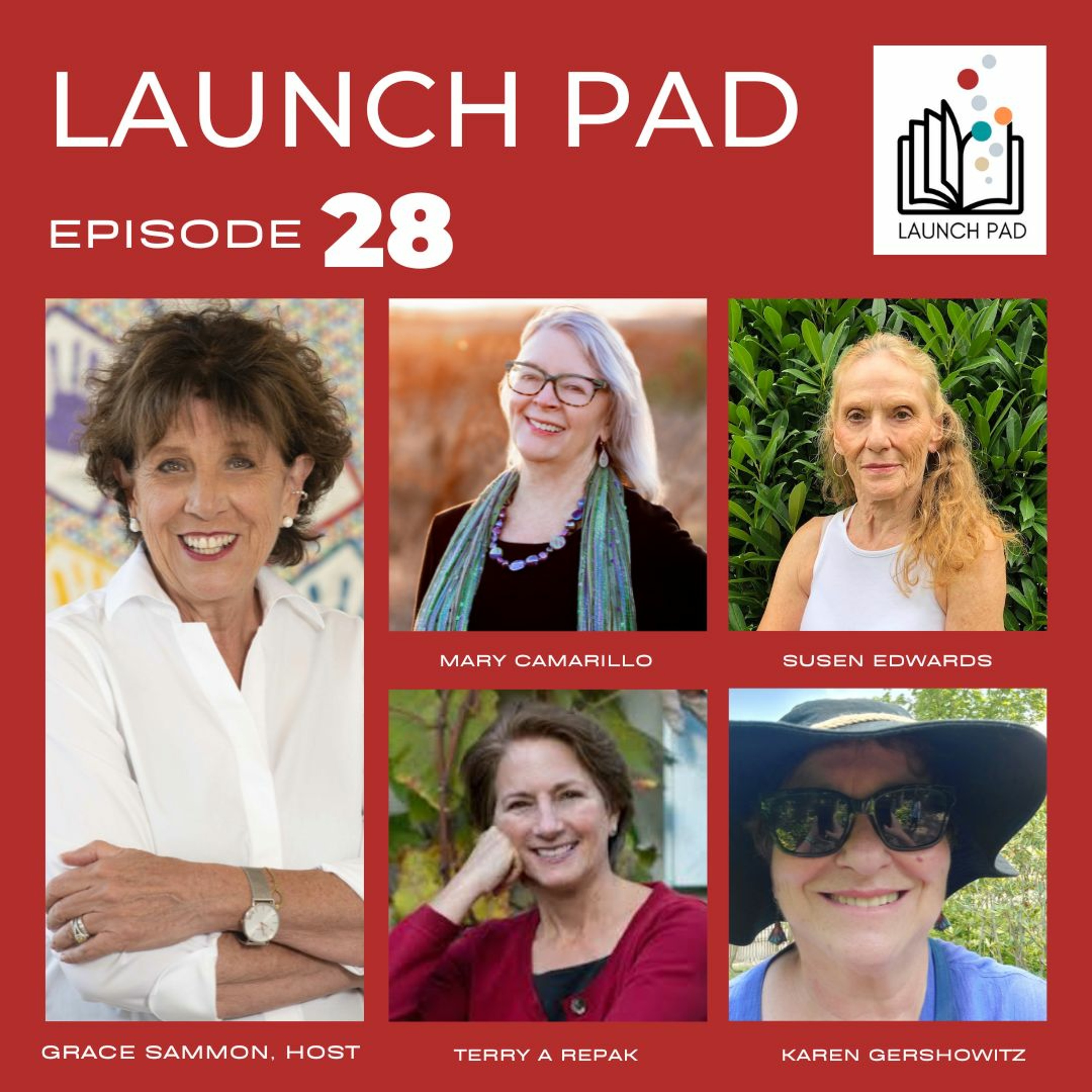 cover of episode EPISODE 28 With Mary Camarillo, Susen Edwards, Karen Gershowitz, And Terry A. Repak