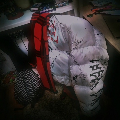 white down jacket (speed up) #opium