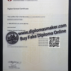 How to buy a fake Cambridge Higher School Certificate online