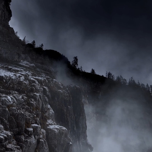 High land muntains ambience for sleeping - distant winds and falling rocks waterdroplets dripping - Relaxing 3h  3hours