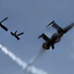 the skies for threats