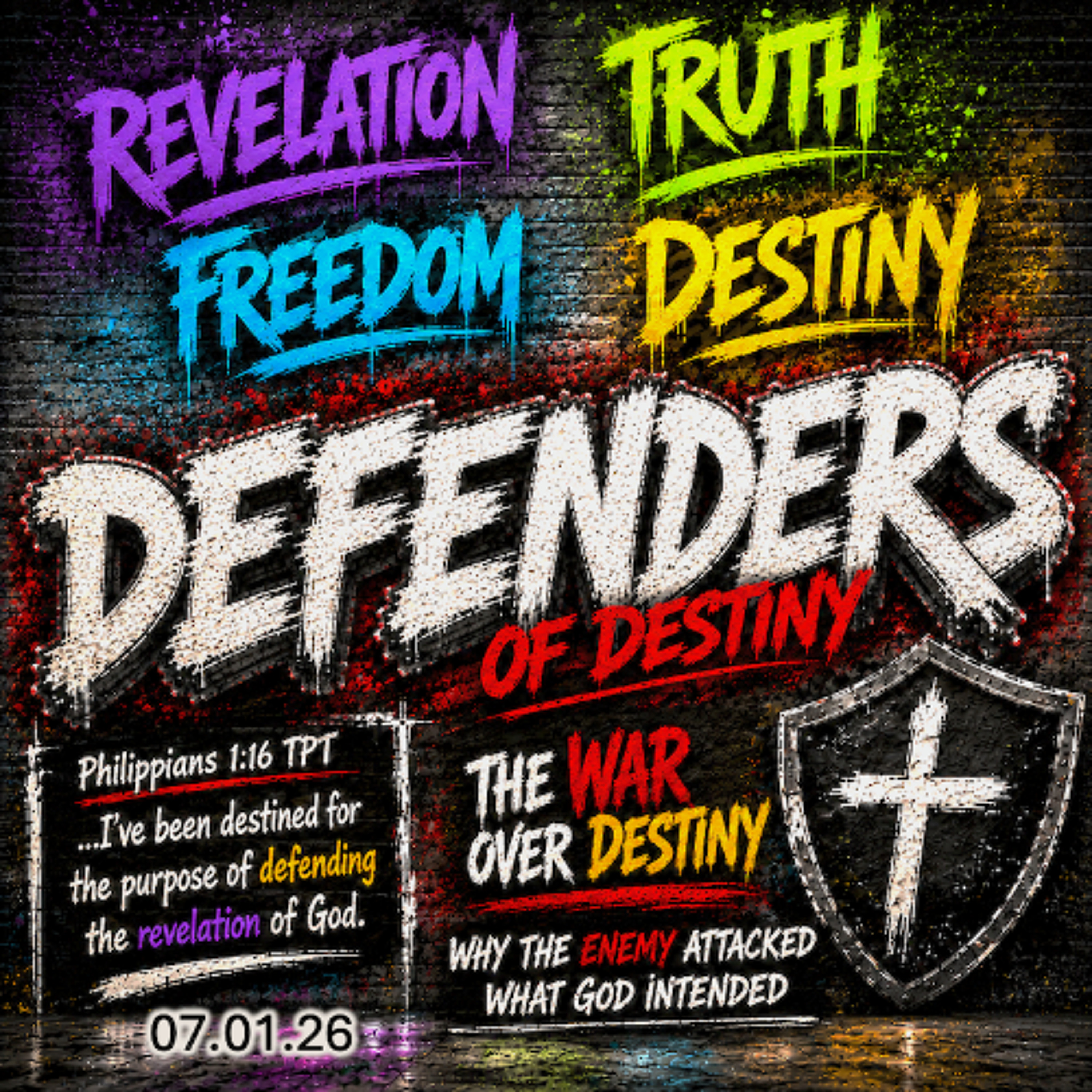 Defenders of Destiny - Wed 07/01/26 episode artwork