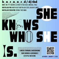SHE KNOWS WHO SHE IS