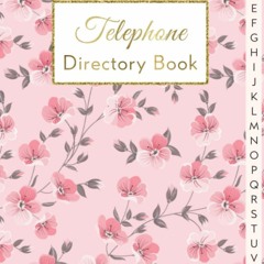 DOWNLOAD/PDF Telephone Directory Book: Blank Phone Books with Alphabetical A-Z, Records