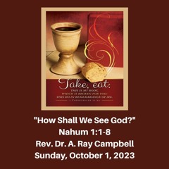 Sunday Morning Worship - October 1, 2023 