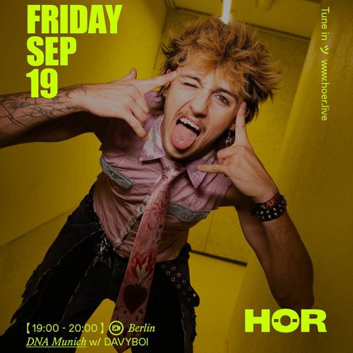 Davyboi - HÖR Berlin Live Set