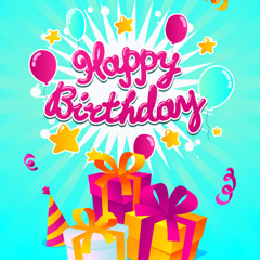 Happy Birthday - Names Added - XL Version - By WishTunes