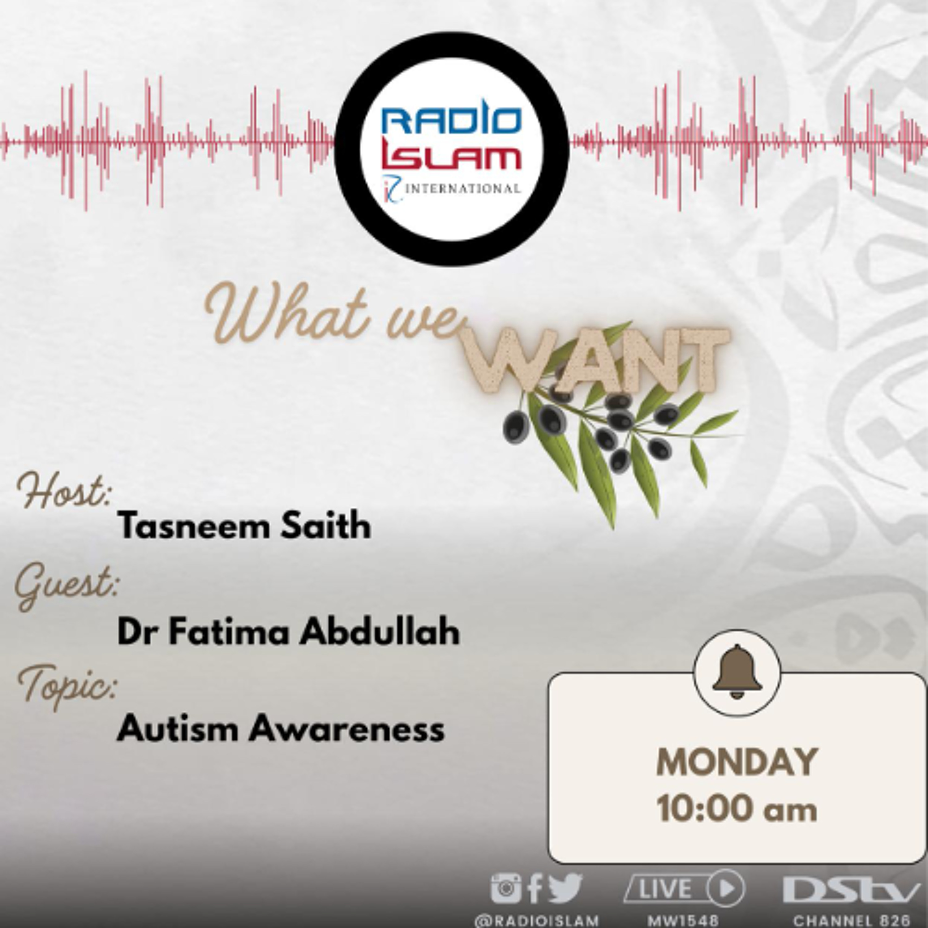 What We Want - Autism Awareness