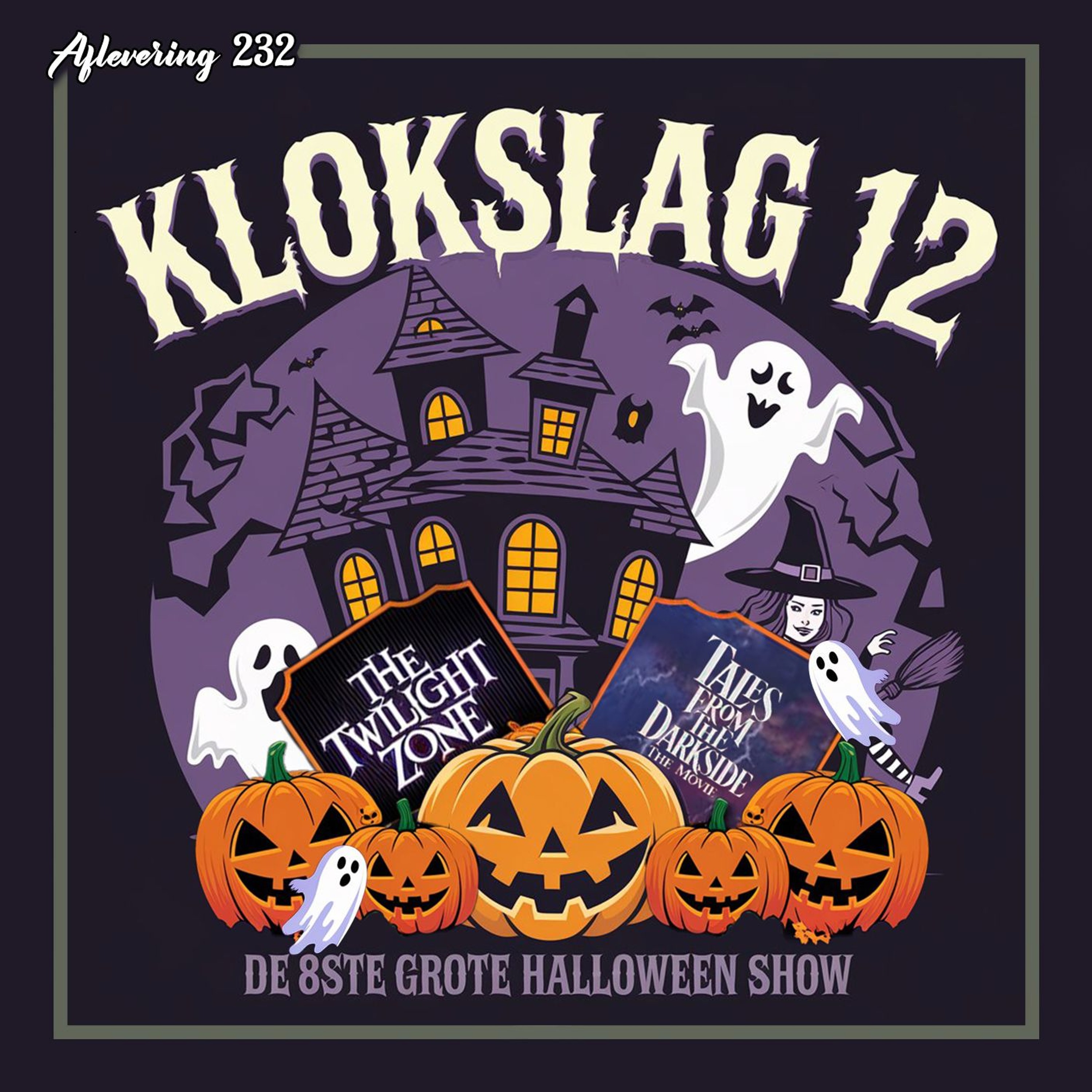 cover of episode 232. De 8ste Grote Halloween Show