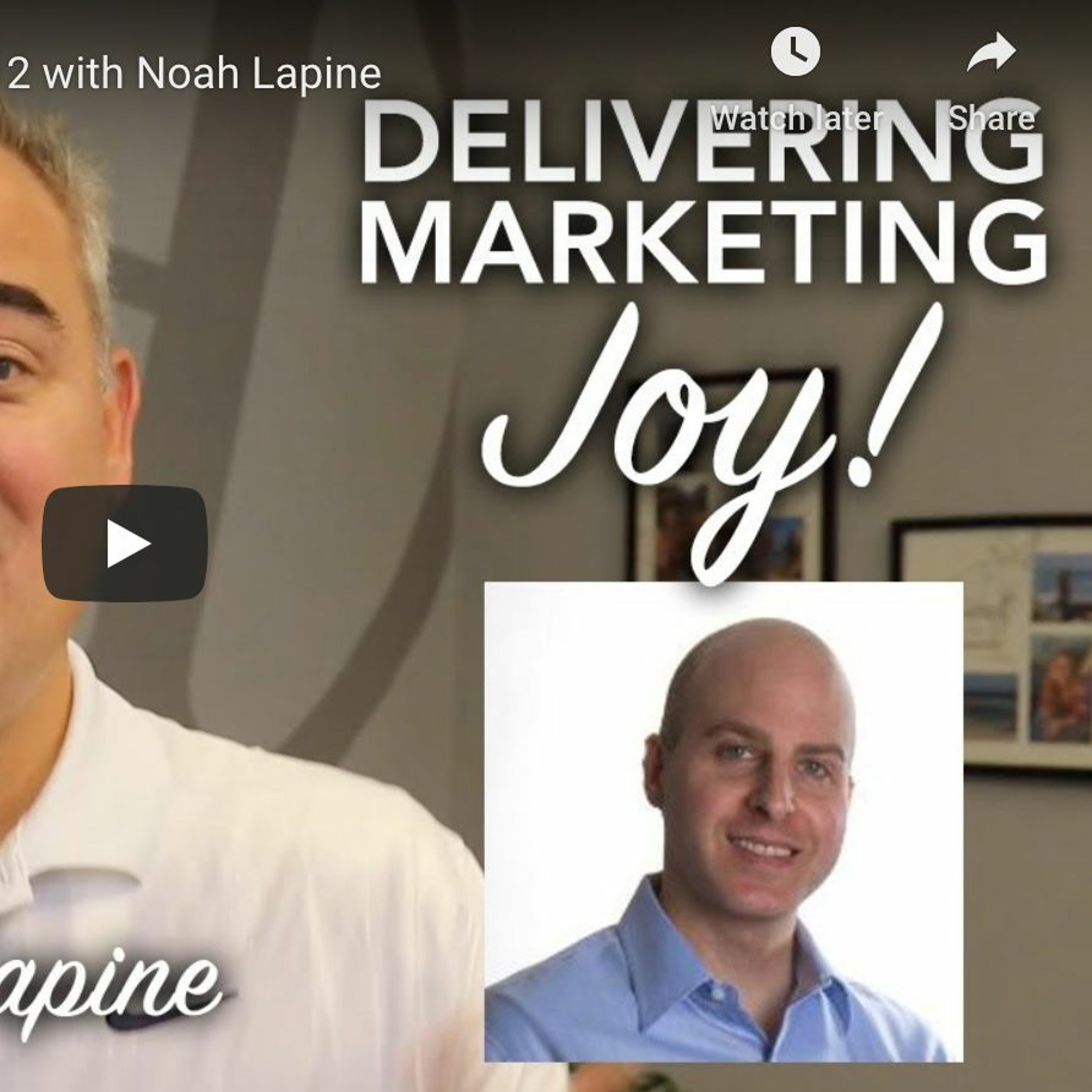 Delivering Marketing Joy