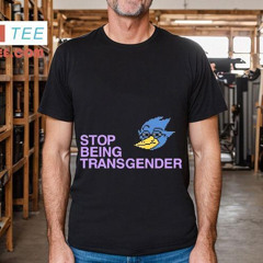Berdly Deltarune Sprite Stop Being Transgender Logo Shirt
