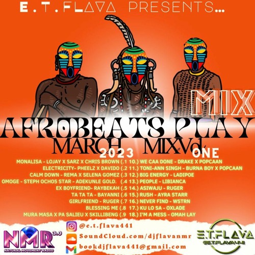 E.T.FLAVA AFROBEATS MARCH 2023 PLAYMIX [DIRTY]