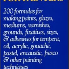 [Access] EPUB 📁 Formulas for Painters by Robert Massey [EPUB KINDLE PDF EBOOK]