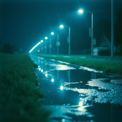 Steps in the Rain