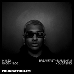 Breakfast Guest Mix - 14.11.22 Foundation FM
