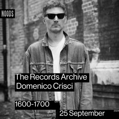 Domenico Crisci - The Records Archive - 25 September 24