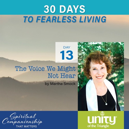 30 Days of Fearless Living: Day 13 l Rev Meemie l Unity of the Triangle l April 13 2020