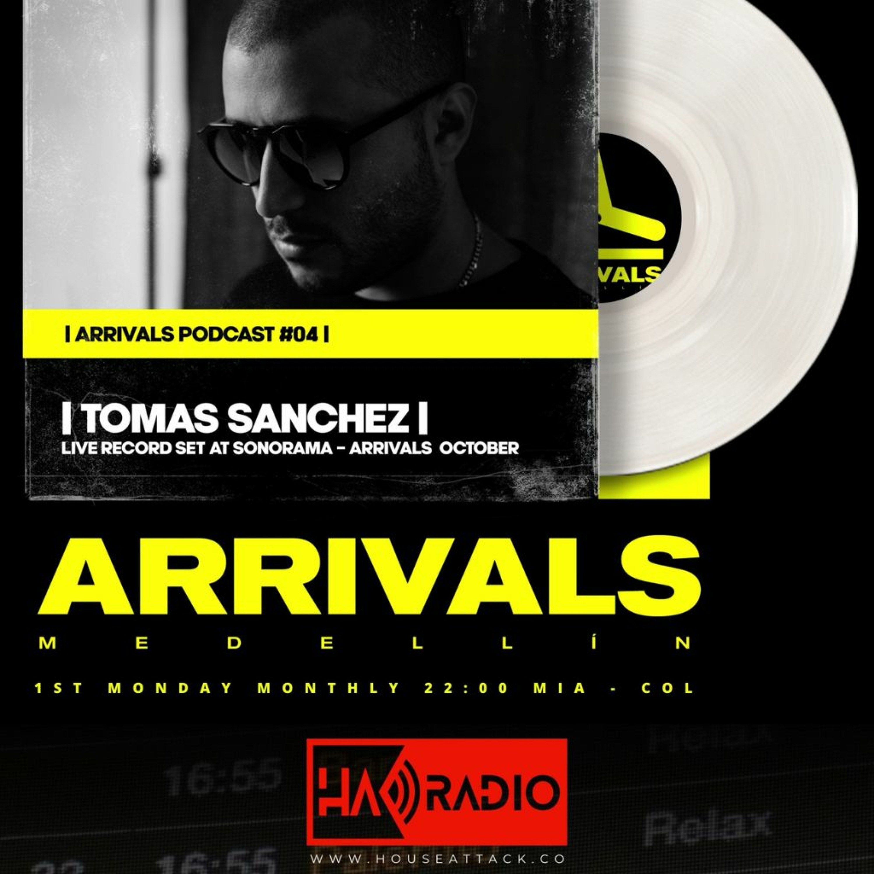 Arrivals Medellin 4th - Tomas Sanchez episode artwork