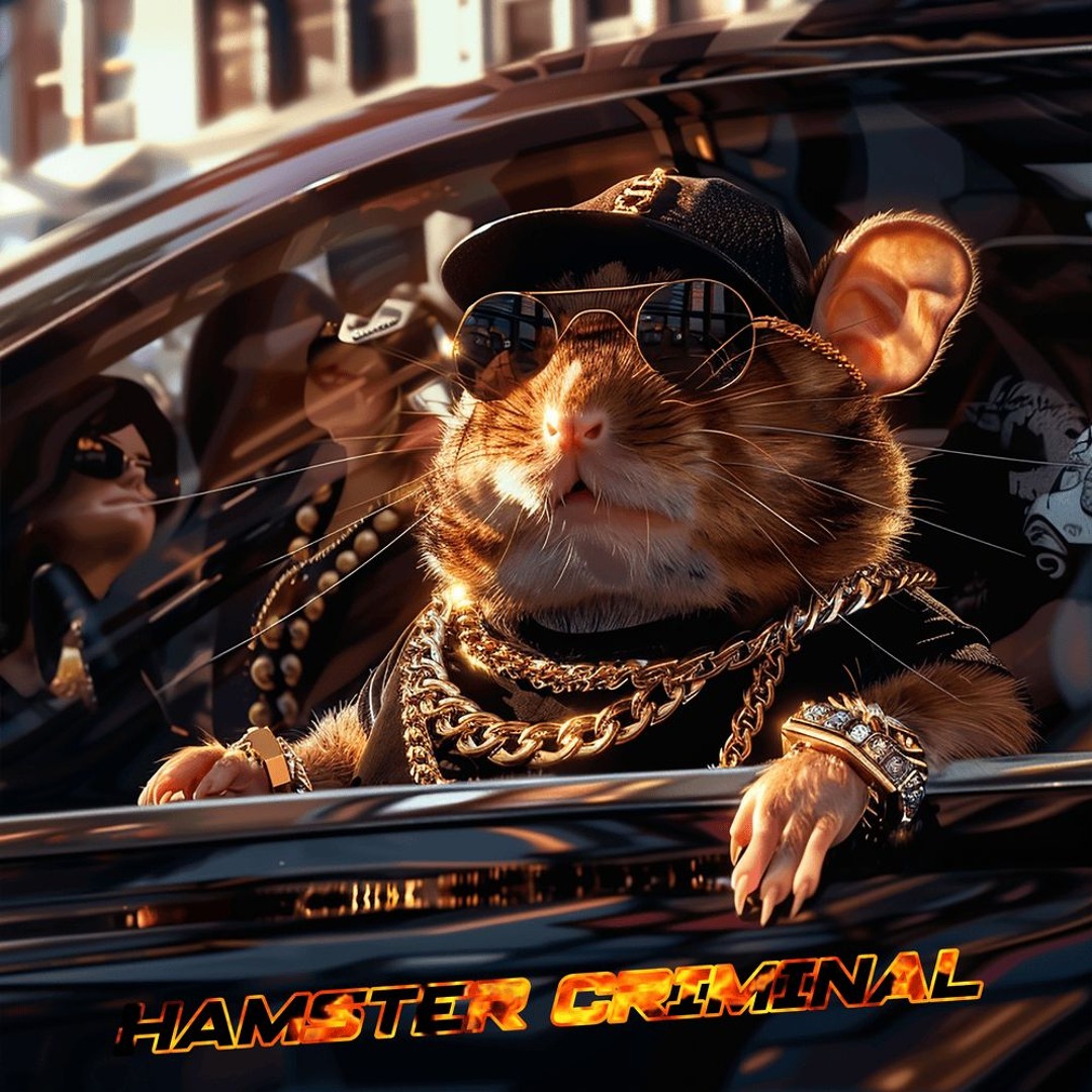Hamster criminal. Hamster criminal