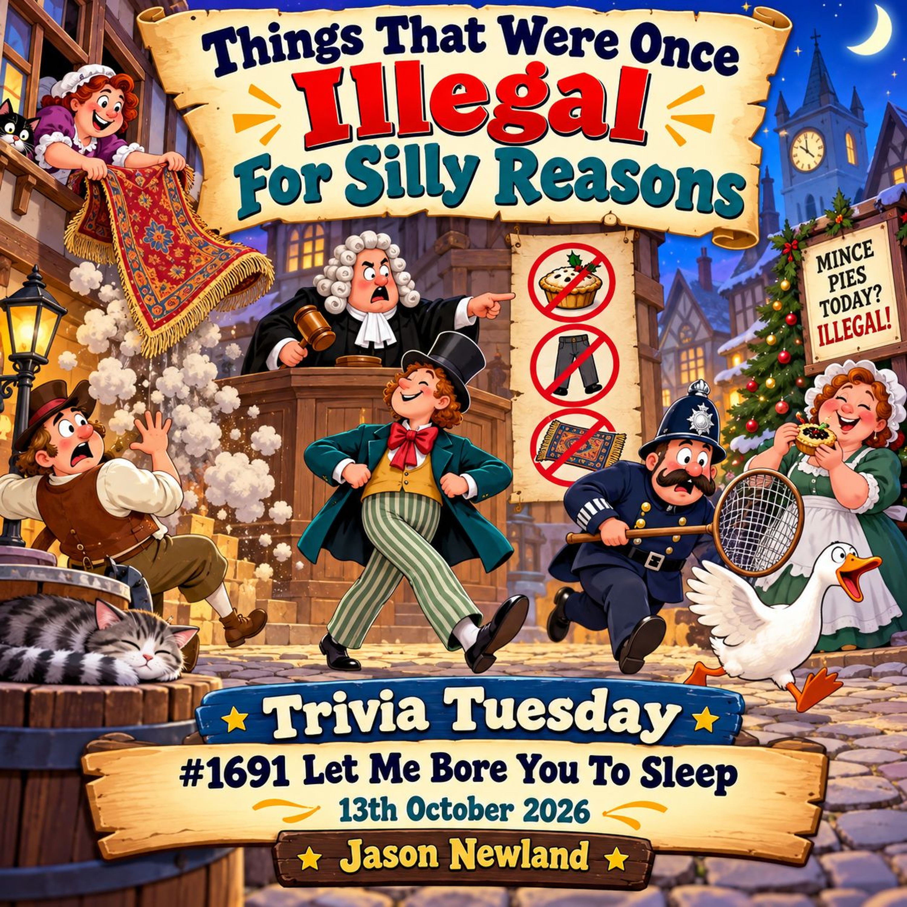 (Long Music) Things That Were Once Illegal For Silly Reasons | Trivia Tuesday | #1691 LMBYTS episode artwork
