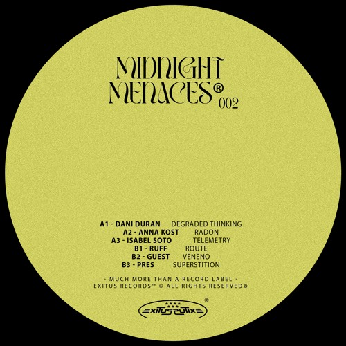 T-PREMIERE: RUFF - Route (Midnight Menaces 002)
